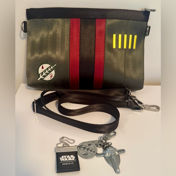 Harveys Handbags - LAST CHANCE Harveys x Star Wars Boba Fett Clutch Seatbelt Bag